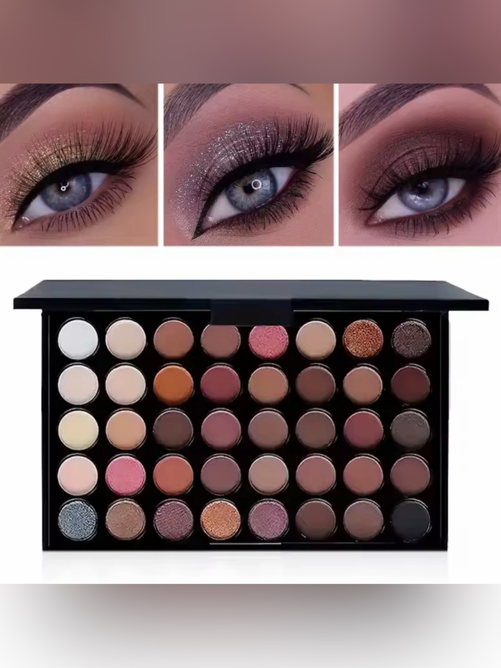 & Other Stories Neutral and Pink Rose Eyeshadow Palette
